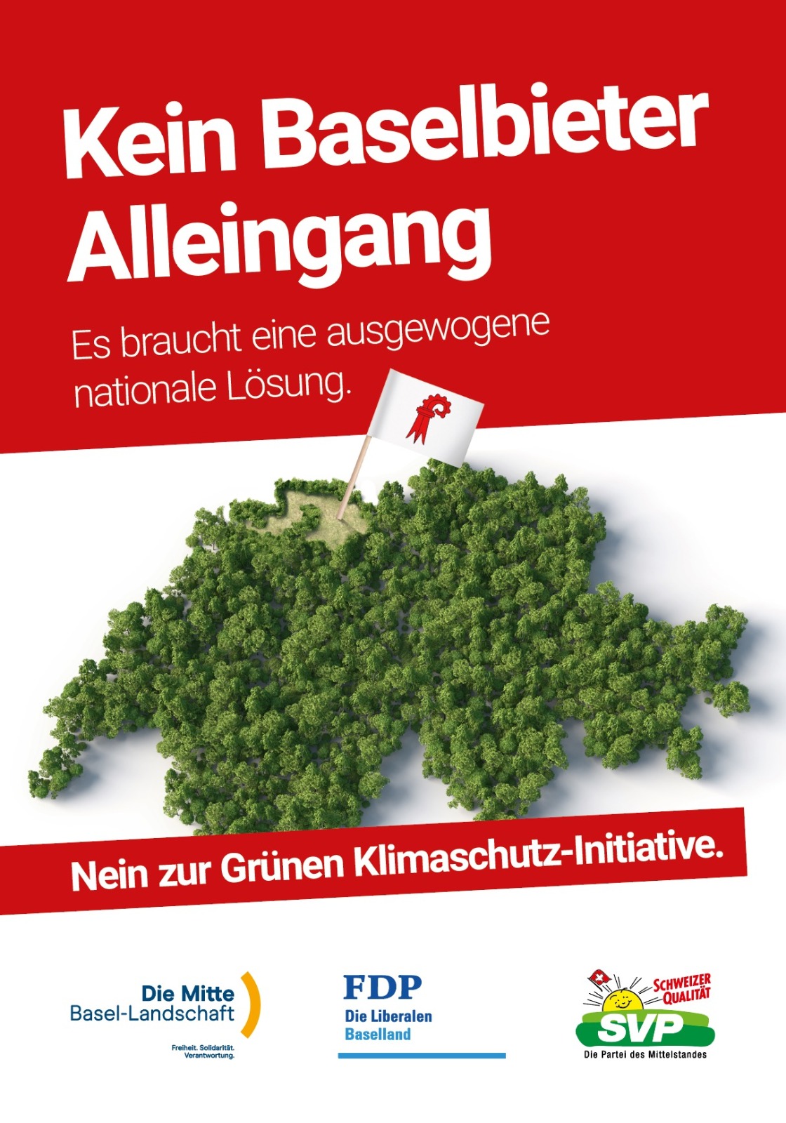 Read more about the article Parolen der SVP BL für die Abstimmungen vom 13. Februar 2022